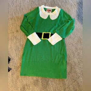 Tipsy Elves Green Elf Dress